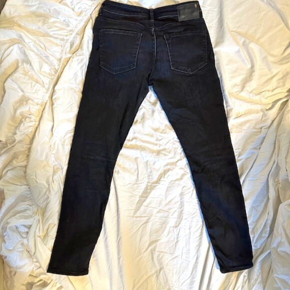 R13 Boy Skinny Jeans in Black, Sz 24 - Picture 3 of 6